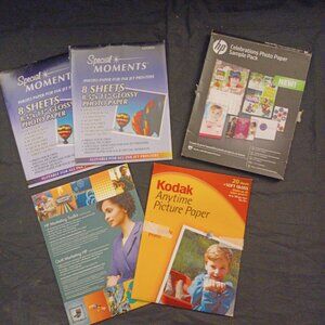 Large Bundle -  Ultra premium photo paper high gloss Various Sizes